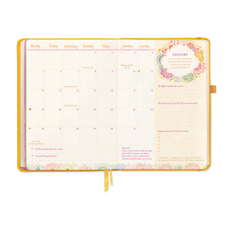 2026 Diary Planner | Limoncello Yellow | Year for Radiating Joy