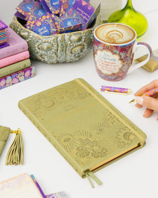 2026 Diary Planner | Olivine Green | Year for New Beginnings
