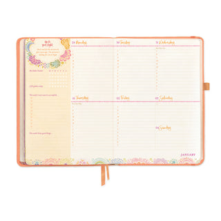2026 Diary Planner | Peach | Year for Radiating Joy