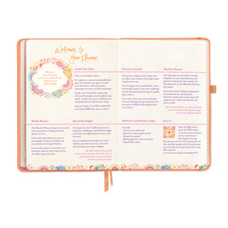 2026 Diary Planner | Peach | Year for Radiating Joy