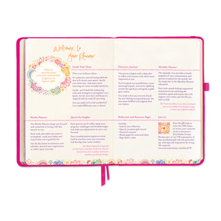 2026 Diary Planner | Positively Pink | Year to Rise Strong