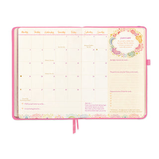 2026 Diary Planner | Rose Quartz Pink | Year for You