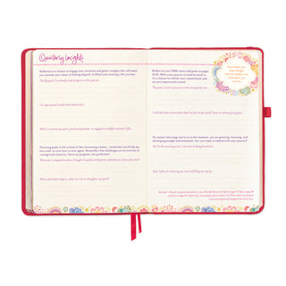 2026 Diary Planner | Radiant Ruby Red | Year to Dream Boldly