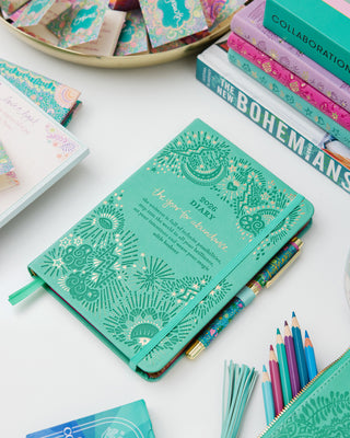 2026 Diary Planner | Tahitian Turquoise | Year for Abundance