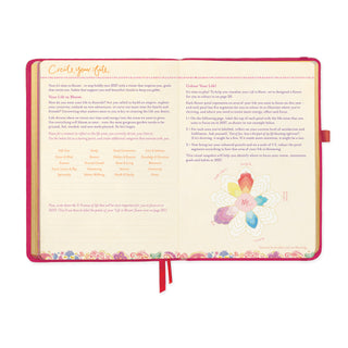 *PRE-ORDER* 2027 Diary Planner | Radiant Ruby Red | Year to Live Bravely
