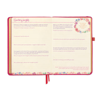*PRE-ORDER* 2027 Diary Planner | Radiant Ruby Red | Year to Live Bravely