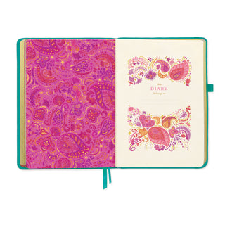 *PRE-ORDER* 2027 Diary Planner | Turquoise Twist | Year for Abundance