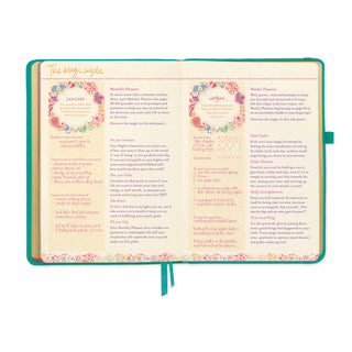 *PRE-ORDER* 2027 Diary Planner | Turquoise Twist | Year for Abundance