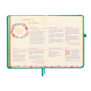 *PRE-ORDER* 2027 Diary Planner | Turquoise Twist | Year for Abundance