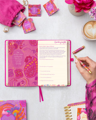 *PRE-ORDER* 2027 Diary Planner | Positively Pink | Year to Rise Strong