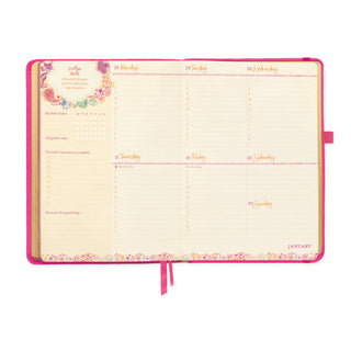 *PRE-ORDER* 2027 Diary Planner | Positively Pink | Year to Rise Strong
