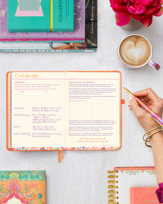 *PRE-ORDER* 2027 Diary Planner | Sunrise Orange | Year for New Adventures