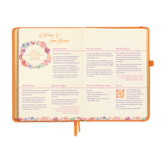 *PRE-ORDER* 2027 Diary Planner | Sunrise Orange | Year for New Adventures
