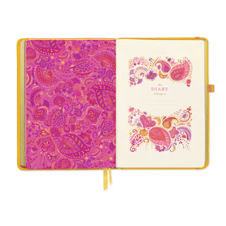 *PRE-ORDER* 2027 Diary Planner | Limoncello Yellow | Year for Joy & Happiness