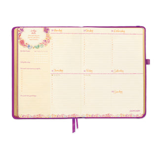 *PRE-ORDER* 2027 Diary Planner | Berry Bliss Purple | Year to Create Magic