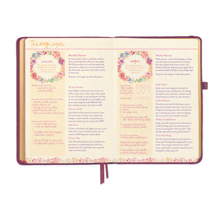 *PRE-ORDER* 2027 Diary Planner | Burgundy | Year to Dream Boldly