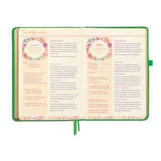 *PRE-ORDER* 2027 Diary Planner | Emerald Green | Year to Rewrite Your Story