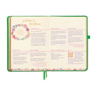 *PRE-ORDER* 2027 Diary Planner | Emerald Green | Year to Rewrite Your Story