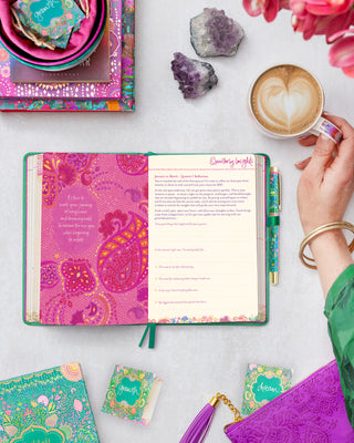 *PRE-ORDER* 2027 Diary Planner | Emerald Green | Year to Rewrite Your Story