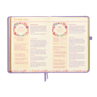 *PRE-ORDER* 2027 Diary Planner | Amethyst Purple | Year to Ignite Your Light