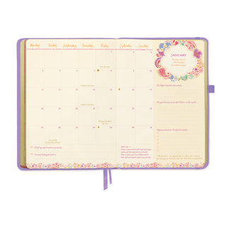 *PRE-ORDER* 2027 Diary Planner | Amethyst Purple | Year to Ignite Your Light