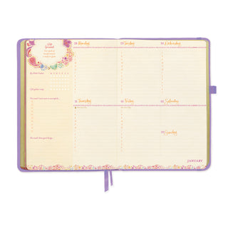 *PRE-ORDER* 2027 Diary Planner | Amethyst Purple | Year to Ignite Your Light