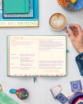 *PRE-ORDER* 2027 Diary Planner | Tahitian Turquoise | Year to Nourish Your Soul