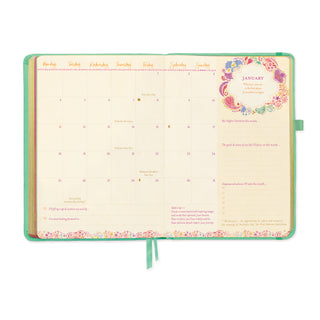 *PRE-ORDER* 2027 Diary Planner | Tahitian Turquoise | Year to Nourish Your Soul