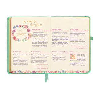 *PRE-ORDER* 2027 Diary Planner | Tahitian Turquoise | Year to Nourish Your Soul