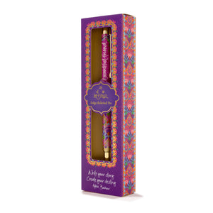 Beautiful Friend Rollerball Pen - Purple Ink