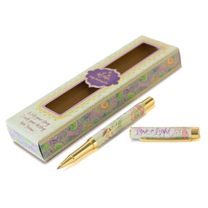 Love & Light Rollerball Pen - Purple Ink