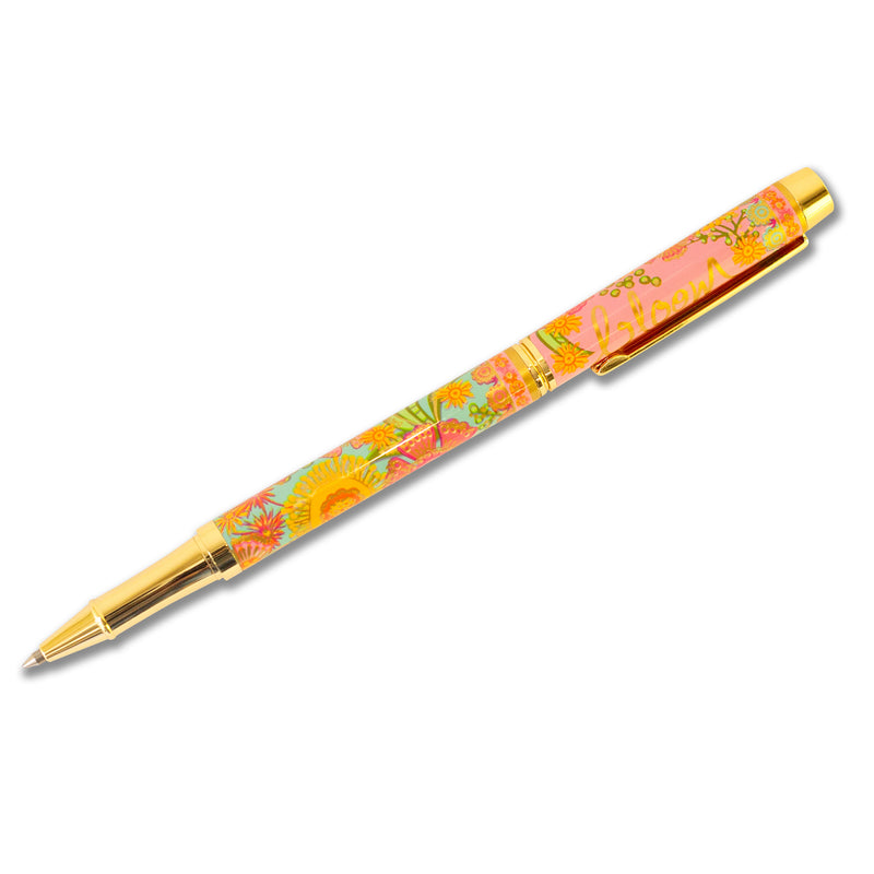 Bloom Rollerball Pen - Purple Ink