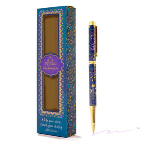 Destiny Rollerball Pen - Purple Ink