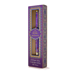 Shine Rollerball Pen - Purple Ink