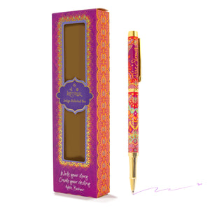 Rise Strong Rollerball Pen - Purple Ink