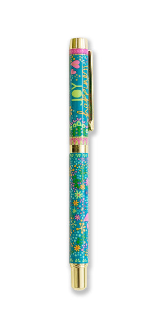 Joy & Happiness Rollerball Pen - Purple Ink