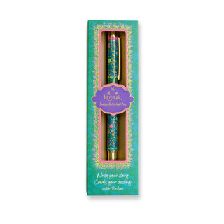 Joy & Happiness Rollerball Pen - Purple Ink