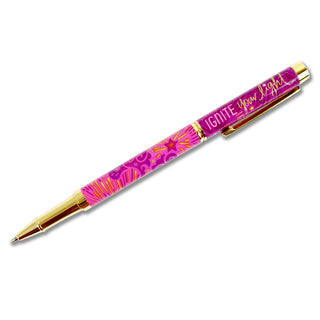 Ignite Your Light Rollerball Pen - Purple Ink