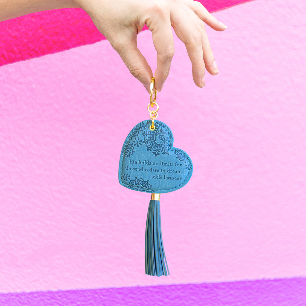 Denim Days Blue Key Chain