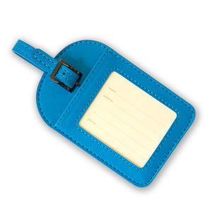 Amalfi Blue Luggage Tag