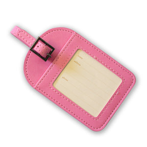 Rose Quartz Pink Luggage Tag