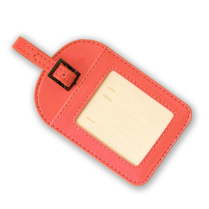 Peach Luggage Tag