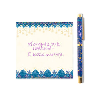 Destiny Rollerball Pen - Purple Ink