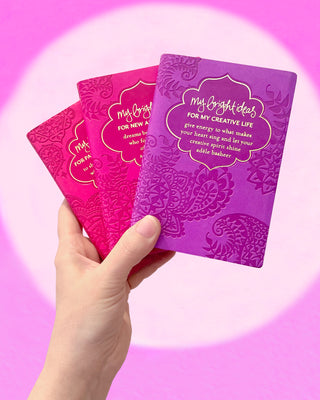 My Bright Ideas For My Creative Life | Mini Journal