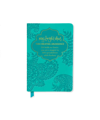 My Bright Ideas For Creating Abundance | Mini Journal