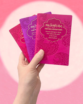 My Bright Ideas For New Adventures | Mini Journal