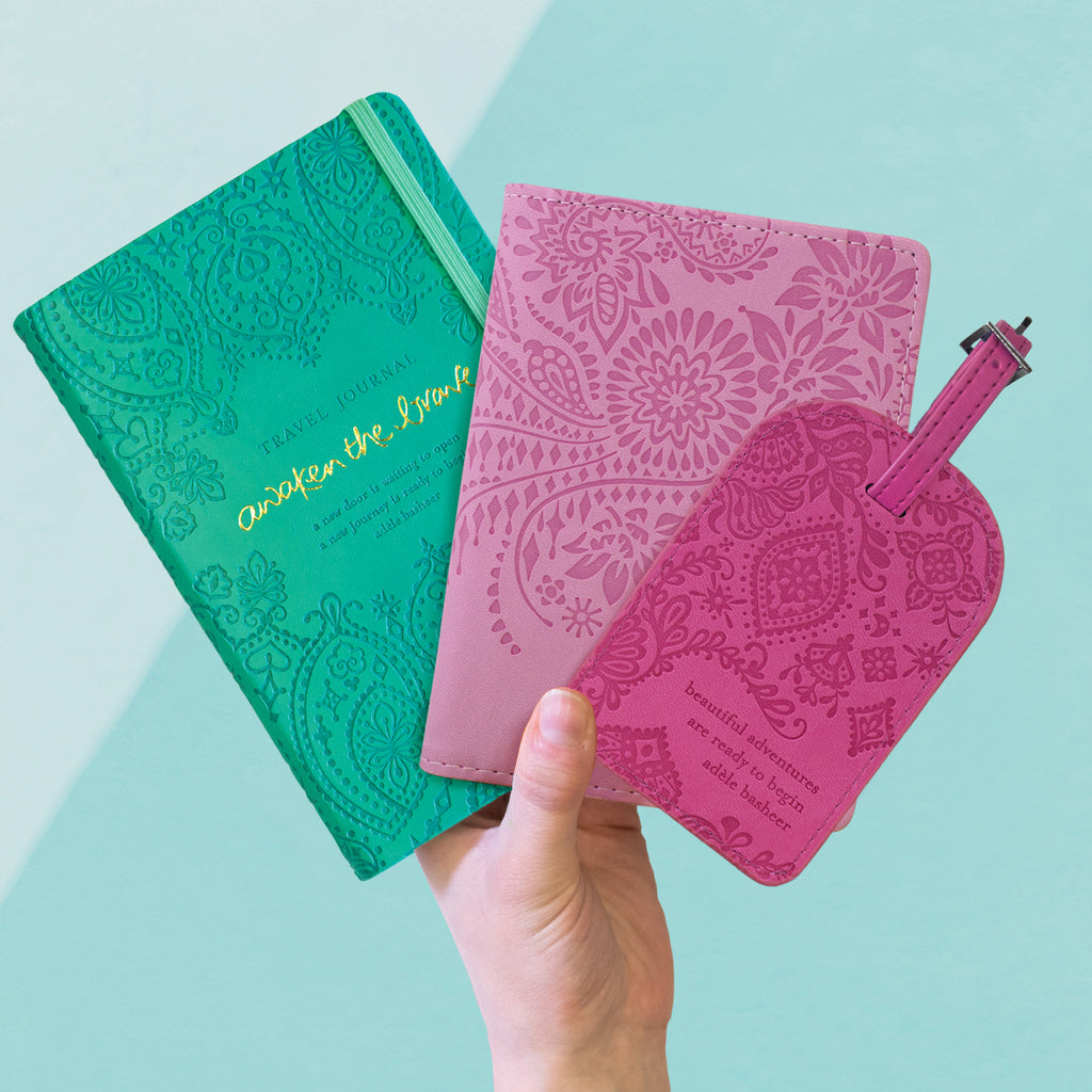 Turquoise Twist Travel Journal