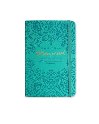 Turquoise Twist Travel Journal