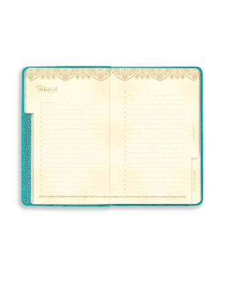 Turquoise Twist Travel Journal