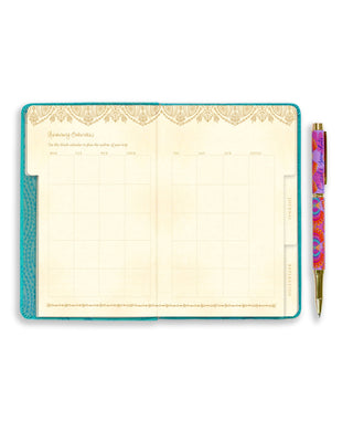 Turquoise Twist Travel Journal